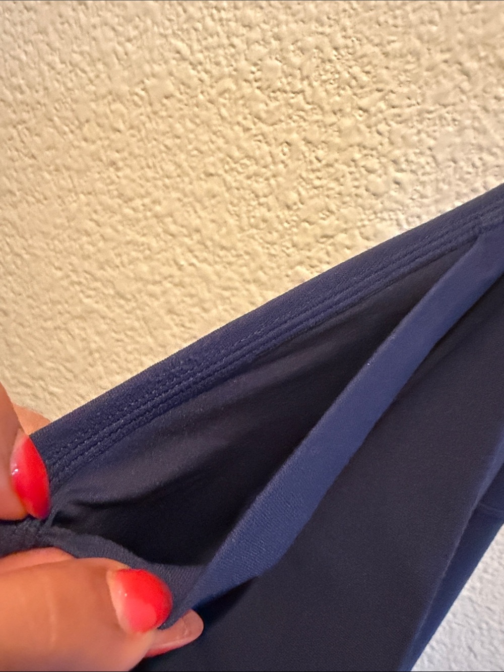 Nike Zenvy Gentle Support High-Waisted 7/8 Leggings Navy Blue XS Athleisure - Picture 3 of 9